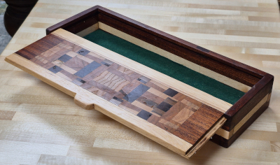Inlay Knife Box Open