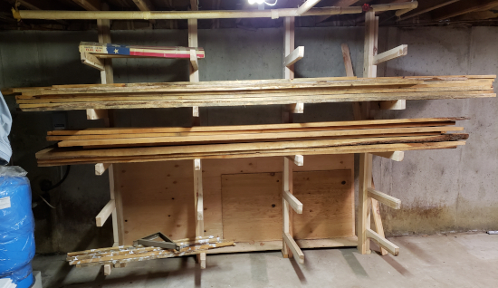 Wood Rack